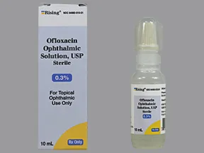 ofloxacin 0.3 % eye drops