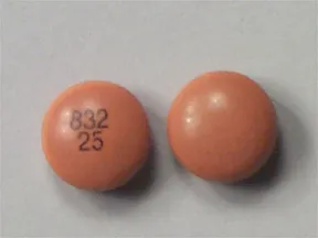 chlorpromazine 25 mg tablet