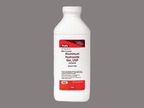 aluminum hydroxide gel 320 mg/5 mL oral suspension