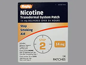 nicotine 14 mg/24 hr daily transdermal patch