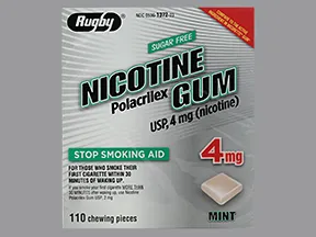nicotine (polacrilex) 4 mg gum