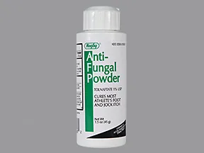 Antifungal (tolnaftate) 1 % topical powder