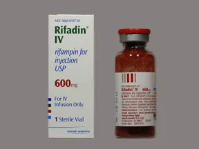Rifadin 600 mg intravenous solution