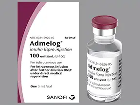 Admelog U 100 Insulin Lispro Subcutaneous Uses Side Effects Interactions Pictures Warnings Dosing Webmd