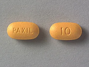 Paxil 10 mg tablet