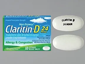 Claritin-D 24 Hour 10 mg-240 mg tablet,extended release