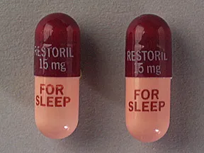 Restoril 15 mg capsule