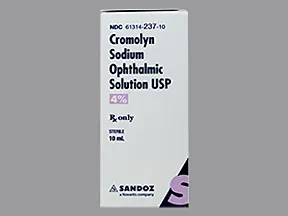 cromolyn 4 % eye drops