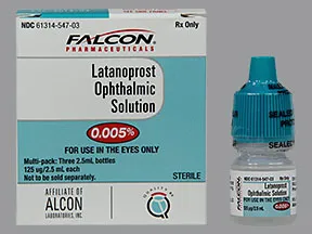 latanoprost 0.005 % eye drops