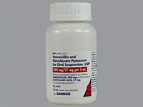 amoxicillin clavulanate potassium prostatitis)