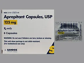 aprepitant 125 mg capsule