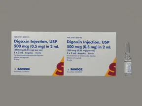digoxin 250 mcg/mL injection solution