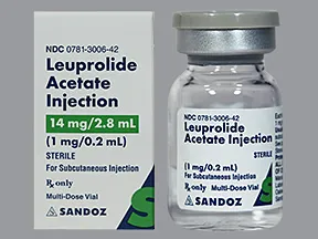 leuprolide 1 mg/0.2 mL subcutaneous solution