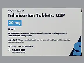 Telmisartan Oral Uses Side Effects Interactions Pictures Warnings Dosing Webmd