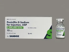 penicillin injection site