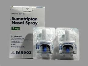 Nasal spray deals headache