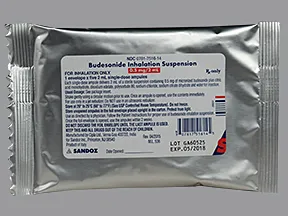 budesonide 0.5 mg/2 mL suspension for nebulization