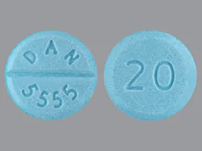 propranolol 20 mg tablet