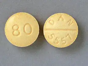 propranolol hcl 80 mg