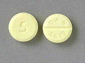 For pain diazepam back 5 mg