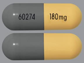 Verelan 180 mg capsule,extended release