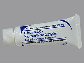 Lidocaine HCI 2% Hydrocortisone Acetate 2% Rectal Relief Cream, 24 Uni —  Mountainside Medical Equipment