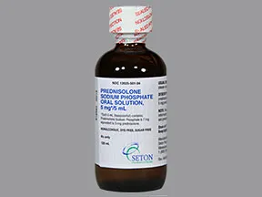 Prednisolone sod for infants 3 months