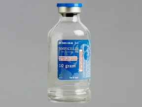 ampicillin 10 gram solution for injection
