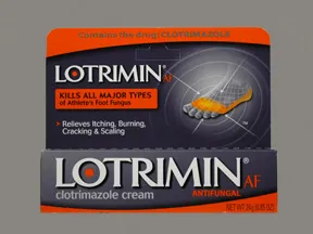 Lotrimin AF (clotrimazole) 1 % topical cream