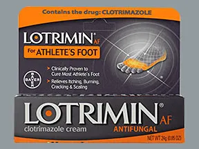Lotrimin AF (clotrimazole) 1 % topical cream