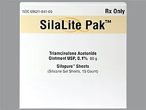 SilaLite Pak 0.1 % kit, ointment and sheet