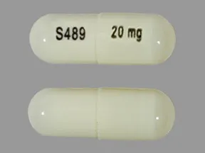 Vyvanse 20 mg capsule