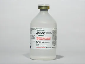 Adrucil 5 gram/100 mL intravenous solution