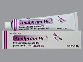 Analpram-HC 1 %-1 % rectal cream