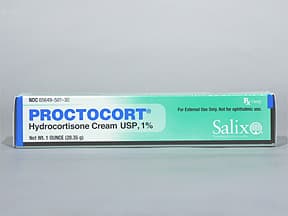 Proctocort 1 % topical cream