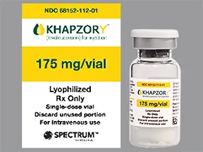 Khapzory 175 mg intravenous solution