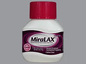 Miralax 17 gram/dose oral powder