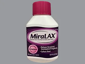 Miralax 17 gram/dose oral powder