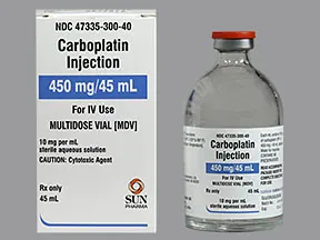 carboplatin 10 mg/mL intravenous solution