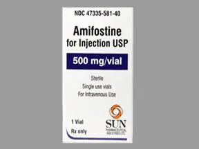 amifostine crystalline 500 mg intravenous solution