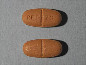 Pexeva 20 mg tablet