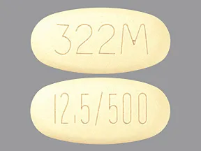 alogliptin 12.5 mg-metformin 500 mg tablet