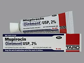 Mupirocin ointment deals in nose