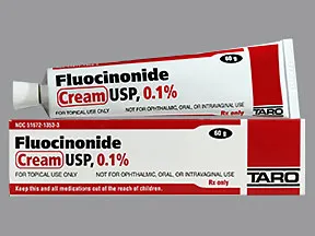 fluocinonide 0.1 % topical cream