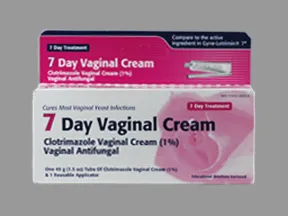 clotrimazole 1 % vaginal cream