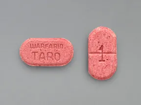 warfarin 1 mg tablet