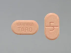 warfarin 5 mg tablet