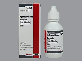 hydrocortisone butyrate 0.1 % topical solution