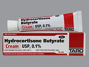 hydrocortisone butyrate 0.1 % topical cream