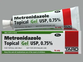 how often to use metronidazole gel for rosacea